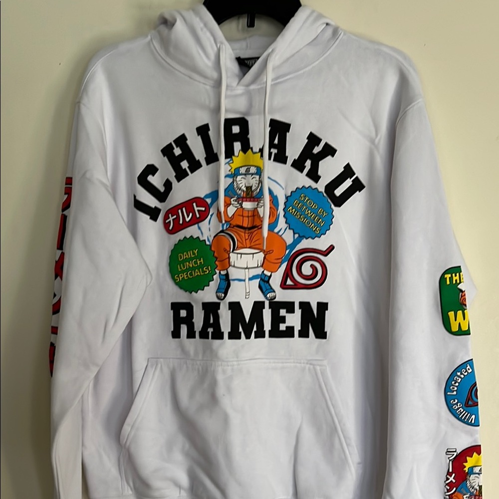 Ichiraku Ramen White Hoodie - Picture 3 of 8